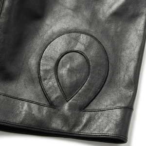 Shorts en cuir pour hommes, de qualité supérieure, fabriqués sur mesure, tendance et confortables, avec service OEM/ODM, meilleur fournisseur, prix de gros. - Product Image 4