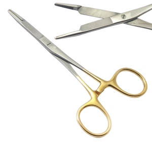 Porte-aiguilles droit TC Olsen-Hegar, instrument chirurgical en acier inoxydable, pointes en acier inoxydable allemand, tailles personnalisables - Product Image 1