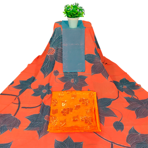 La mejor ocasión del proveedor OEM, vestido a juego para niñas alemán para estampado tejido de boda Jacquard Slub Plain Voile Fabric - Product Image 6