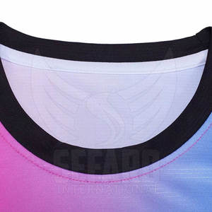 Conception de couleur contrastée, créez votre propre uniforme de basket-ball, uniforme de basket-ball 100% polyester - Product Image 3
