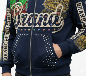 Hoodie Homme Personnalisé Vintage Délavé Effet Soleil Brodé, Fabrication OEM, Coupe Oversize, Coton Biologique 100% Lourd, Hiver - Product Image 4