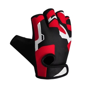 Durable Long Lasting Printed Cycling Gloves Half Finger Printed Long Distance Riding Gloves Training Sublimation Cycling Gloves - Product Image 3