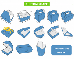 Custom Recyclable Folding Paper Cardboard Packaging <b>Box</b> Crossiant Biscuit Brownie <b>Cookie</b> Donut Mailer <b>Box</b> Packaging - Product Image 6