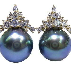 <b>Explosive</b> 9-10mm Freshwater Akoya Pearl Tassel Earrings Designer High-End Fashionable Fine Studs Stylish High-end <b>Gift</b> <b>Box</b> - Product Image 5