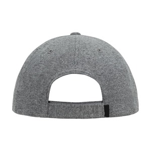 Unisex Gray Solid Color Baseball <b>Cap</b> Adjustable Fit Casual Style Flat Knitted Polyester <b>Hat</b> for Adults - Product Image 3