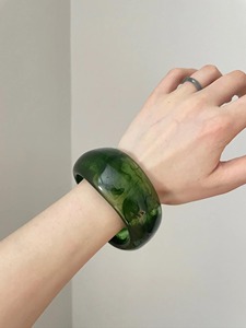 Matte Finish <b>Resin</b> Bangles Non Glossy <b>Resin</b> Bangles Solid Color <b>Resin</b> Bangles Custom Factory Wholesale Item Use <b>Resin</b> Bangles - Product Image 3