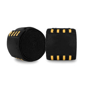 OEM Factory Price Heavy Duty <b>Knee</b> Wraps Elastic <b>Compression</b> <b>Support</b> for Gym Workout Powerlifting Equipment - Product Image 4