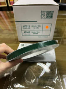 เทปกาวกันน้ำสีเขียวมะกอกเข้มสำหรับจัดดอกไม้สด ฉีกขาดง่าย - Product Image 3