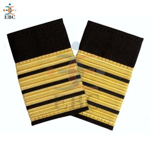 Épaulettes à glissière pour grade de pilote, personnalisées, pour uniformes de militaires, fabriquées par STRIPE EPAULETS - Product Image 1