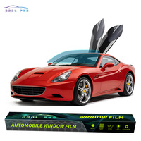 Film de pare-brise de voiture en PET hautement transparent |   70%+ VLT, 99% de blocage UV, anti-explosion et isolant thermique, signal stable non métallique