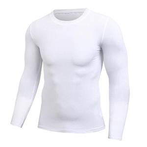 Custom Men's Compression <b>Mock</b> <b>Neck</b> Shirt Long Sleeve Quick Dry Gym Fitness Base Layer OEM ODM Private Label Apparel - Product Image 5