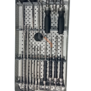 Prix d'usine – Kit d'instruments chirurgicaux orthopédiques en métal – Vis pédiculaire 5.5 – Instruments de traumatologie pour fixation interne postérieure - Product Image 6