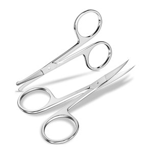 Ciseaux à cuticules de précision pour un soin des ongles impeccable, ciseaux à cuticules professionnels en acier inoxydable pour une coupe propre - Product Image 1