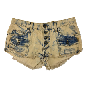 Pantalones Cortos Deportivos Personalizados 100% Lavados al Ácido, con Rasgaduras, de Felpa Francesa, Lisos, Estilo Urbano para Hombre - Product Image 6