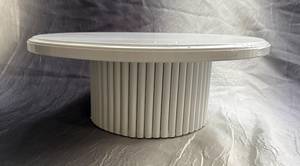 Round Wooden <b>Cake</b> <b>Stand</b> with Base <b>White</b> Dessert Display Tray for Kitchen Use Reusable <b>Cake</b> Pan Round Dessert <b>Stand</b> for Hot - Product Image 6