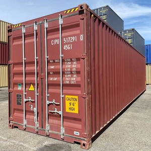 Conteneurs maritimes neufs et d'occasion de 20 pieds, 40 pieds, 45 pieds à vendre – Conteneurs High Cube, Dry Bulk, Open Top, avec logo personnalisé, grande capacité de stockage - Product Image 2