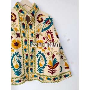 Veste courte en velours 100% coton de qualité supérieure, style bohème, classique et élégante, brodée à la main, best-seller 2025 - Product Image 5