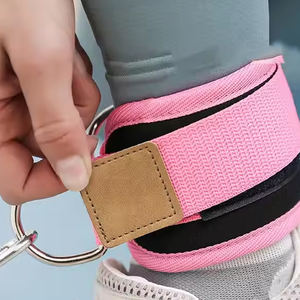 Correa de Tobillo de Neopreno para Levantamiento de Pesas con Anillo en D, Correa Ajustable, Soporte de Tobillo para Gimnasio y Fitness, para Máquinas de Cable - Product Image 5