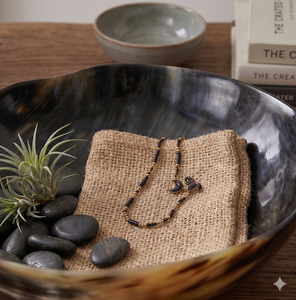 Tazón de Cuerno de Búfalo Pulido, Hecho a Mano, Tazón para Ensalada Artesanal, Vajilla Ecológica y Sostenible, Decoración para Cocina y Hogar - Product Image 5