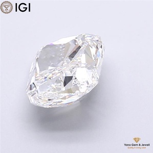 Diamant de laboratoire CVD certifié IGI, 2,00 carats, taille coussin, couleur E, clarté VVS1, pour collection de pendentifs élégants - Product Image 3