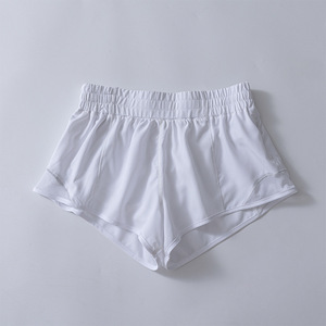 Nouveau Short Femme Vintage Taille Haute Élastique en Coton Respirant 100% avec Bande en Maille Séchage Rapide pour Yoga et Course à Pied – Collection 2026 - Product Image 3