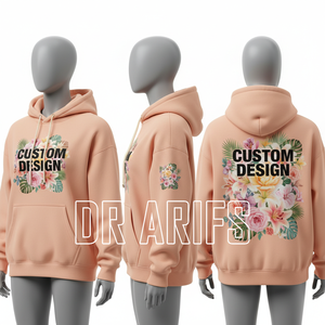 Custom Design Boxing <b>Gloves</b> Printed Hoodie Men's Gray Casual Sweatshirt with Front and Back Graphics Regular Fit Autumn Wear - Product Image 6