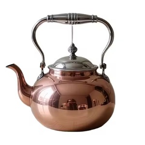 กาต้มน้ำโลหะสำหรับร้านอาหาร ใช้สำหรับกาแฟ ชา และน้ำร้อน เหมาะสำหรับครัวเชิงพาณิชย์ - Product Image 2