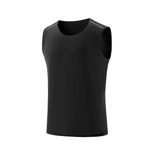 Débardeur de basketball sans manches pour homme, respirant, effet rafraîchissant, sans couture, 100 % polyester, coupe classique - Product Image 6
