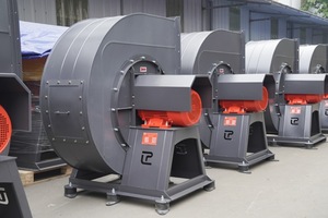 Ventilateur centrifuge CPL-1-8D à entraînement direct, faible bruit, entretien facile, extracteur de cuisine pour usage industriel, acier SS400, pression moyenne - Product Image 4