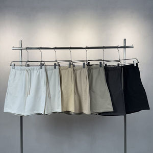 Shorts de sport en coton pour hommes avec logo personnalisé, taille élastique, décontractés, pour la course et l'entraînement, vente en gros, fabricant OEM, fournisseur - Product Image 3