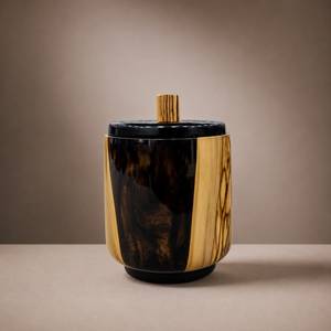 FAIZA CRAFT Brûleur à Bakhoor en Résine et Bois 100% Naturel, Fait Main, Durable, Écologique, Porte-Encens Moderne Mabkhara Islamique Aromatique - Product Image 4