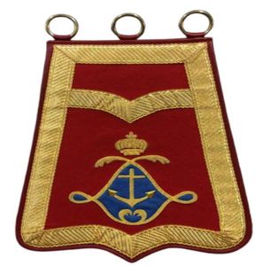 Plaque de blazer de luxe écologique en tissu brodé à coudre, avec écusson, drapeau, bouclier et badges de sabretache napoléoniens français - Product Image 5