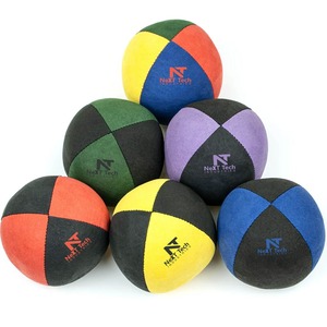 Hot Sale Custom PU <b>Hacky</b> <b>Sack</b> Sports Toy Juggling Ball Advertising Hot Customized PU Juggling Ball - Product Image 1