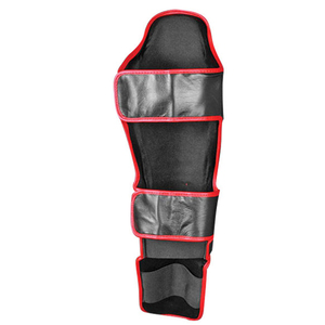 High Quality Lightweight Leather Boxing <b>Shin</b> <b>Guards</b> Muay Thai <b>MMA</b> Professional Adjustable Breathable Design <b>Shin</b> <b>Guards</b> - Product Image 4