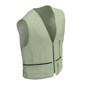 WEAR INTERNATIONAL Cargo <b>Vest</b> Utility Multi Pocket Mens Womens <b>Black</b> Khaki Olive Green Beige Grey Navy Camo Plus Size Logo - Product Image 2