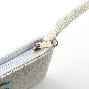 Pochette à Monnaie Brodée de Perles Motif Palmier Faite à la Main, Style Personnalisable, Vente Chaude à Prix de Gros pour Boutiques et Magasins - Product Image 5