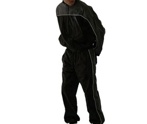 <b>Men's</b> 100% Nylon Solid Color Windbreaker Tracksuit Lightweight Sportswear <b>Jacket</b> with Pockets Set - Product Image 6
