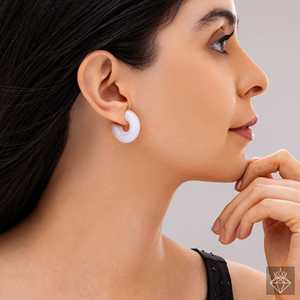 ห่วงอะคริลิคสีรุ้งแสนสวยของ prao ต่างหูแฟชั่นเพิ่มสีสันให้กับสไตล์ของคุณ - Product Image 2