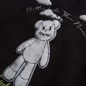 Nouvelle arrivée : veste varsity respirante en laine et cuir, style baseball, avec écussons en chenille, personnalisable, pour homme - Product Image 5