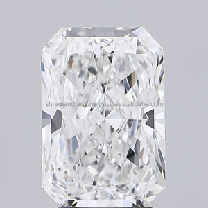 Expédition immédiate, fabrication de bijoux en or sur mesure, diamant naturel 0,41 ct/pièce, clarté VS2, couleur blanche E, taille radiante excellente, pour bague, boucles d'oreilles - Product Image 2