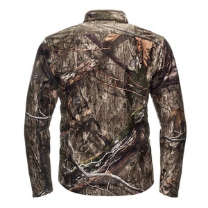 Chaqueta Softshell de Camuflaje para Hombre, Paneles de Tela Suave en los Puños, Chaqueta de Caza Ligera e Impermeable para Caza con Arco - Product Image 4