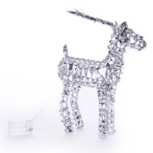 Unique Style Gold Reindeer Sculpture for Festive Home <b>Decor</b> <b>Table</b> Styling and Display Use Photography Prop Festive Shoot - Product Image 6