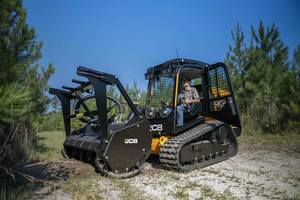 รถตักล้อยาง JCB มือสอง รุ่นใช้งานหนัก กำลังดีดขับด้วยเครื่องยนต์ดีเซล พร้อมบุ้งกี๋ขนาด 5.1 ลูกบาศก์เมตร ออกแบบมาเพื่อให้ได้ผลผลิตสูงสุดและประหยัดน้ำมัน - Product Image 2