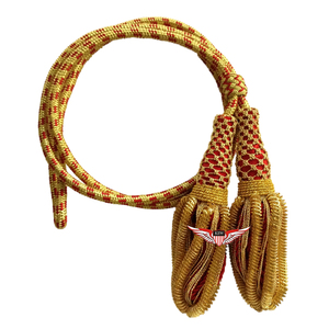 Cordon coloré pour tambour à cornes et cordons de drapeau, franges en fil métallique et fils de soie pour la décoration. - Product Image 1