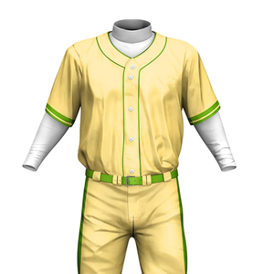 Wholesale Manufacturer Baseball Uniform Custom Team Jersey <b>Set</b> OEM ODM Sportswear Supplier Wholesale Baseball Uniform - Product Image 4