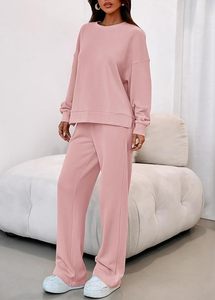 Conjunto de Sudadera con Capucha Oversize y Pantalones de Chándal de Forro Polar Premium para Mujer, Conjunto Deportivo de Sudadera con Capucha y Pantalones de Chándal para Mujer - Product Image 5