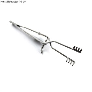 Retractor de Piel Heiss Profesional, Manual, de Acero Inoxidable, Instrumento Quirúrgico con Certificación CE, para Procedimientos Médicos y Veterinarios - Product Image 6