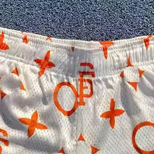 Pantalones Cortos Sublimados Ligeros, de Algodón, Transpirables, de Corte Holgado, Más Vendidos para Hombre - Product Image 3