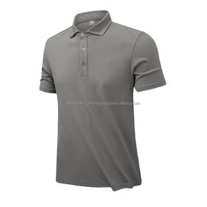 T-shirts d'été à manches courtes pour hommes 2025 – Séchage rapide, respirant, tactique, décontracté, en jersey 100 % coton pour le golf, le football et le polo - Product Image 6