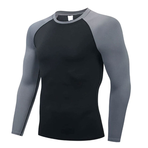 Rashguard de MMA de Alta Calidad, Hecho a Medida, Transpirable, de Secado Rápido, Antibacteriano, de Spandex/Poliéster, Ropa Deportiva para Venta en Línea - Product Image 2